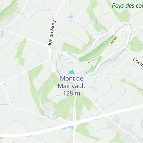 Map of Mont de Mainvault