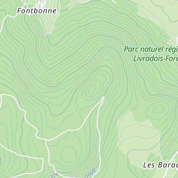 Map of Cheix Blanc
