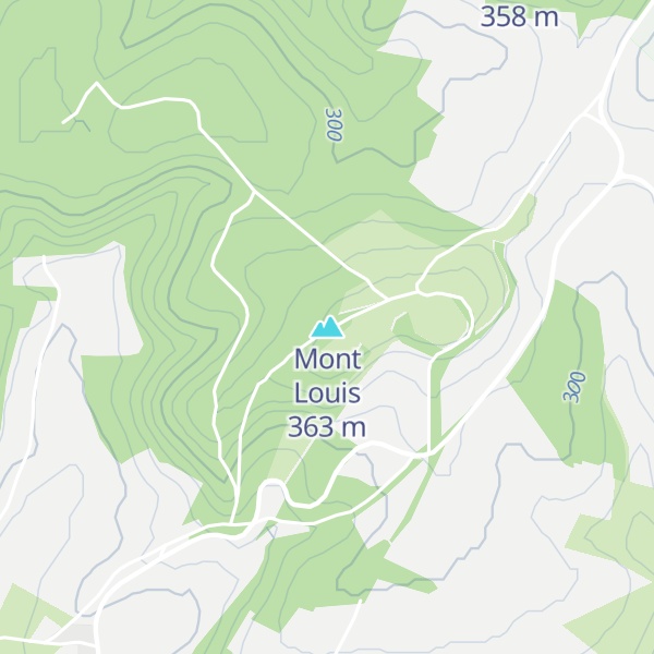 Map of Mont Louis