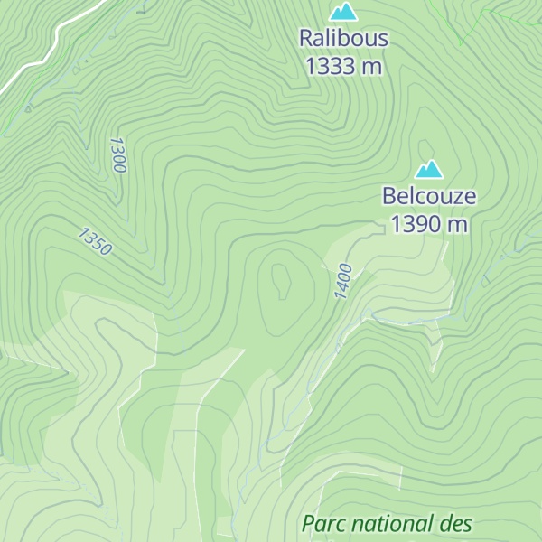 Map of Plan de l'Estelle