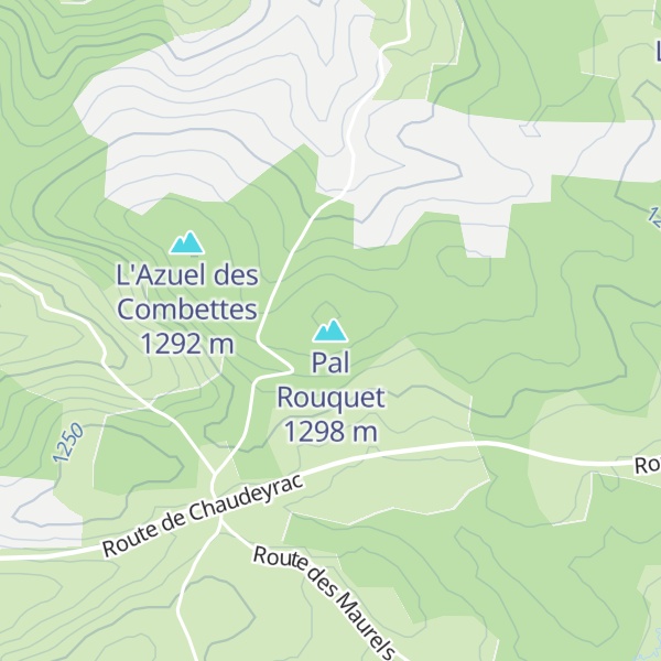 Map of Pal Rouquet