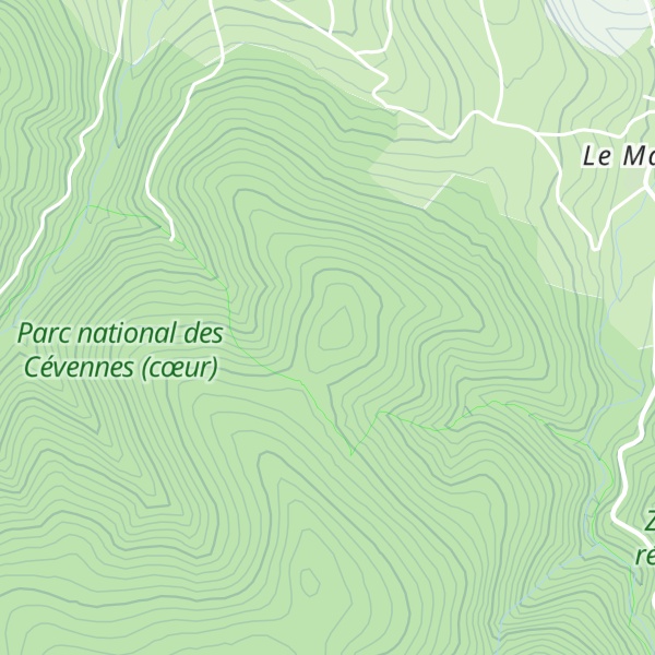 Map of Les Sagnettes