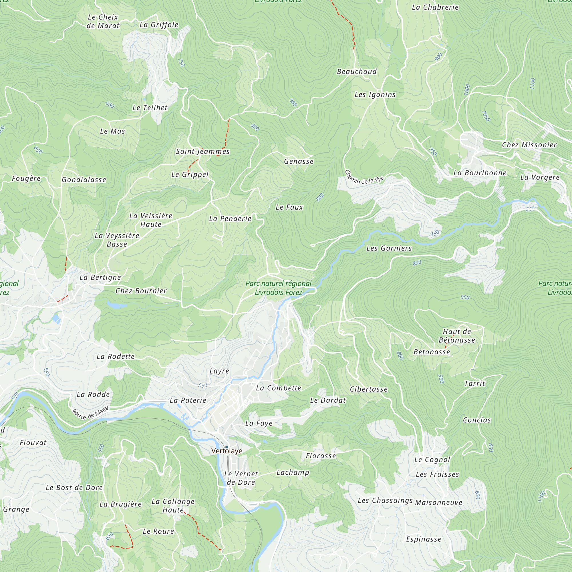 Cabane de Trappeur map