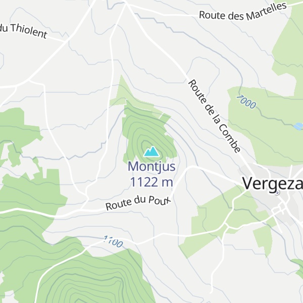 Map of Montjus