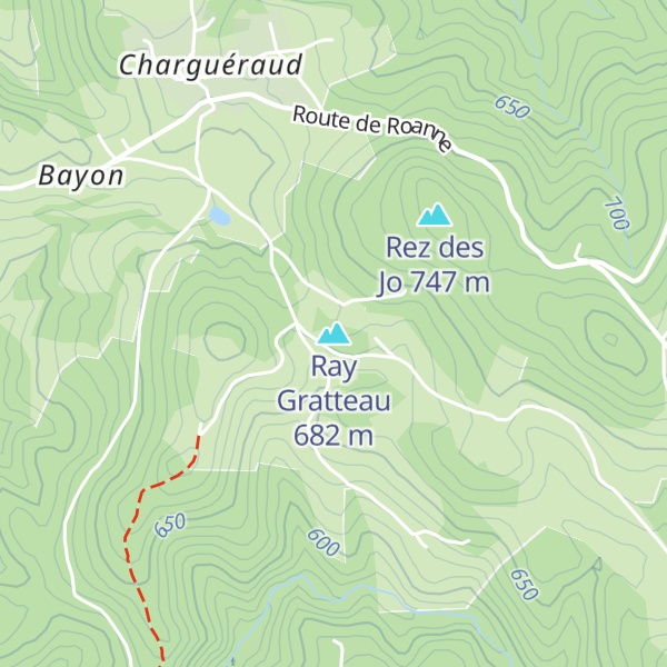 Map of Ray Gratteau