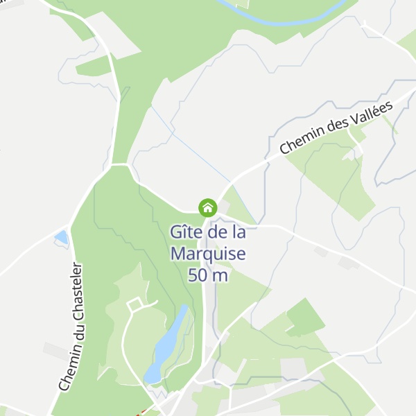 Map of Gîte de la Marquise