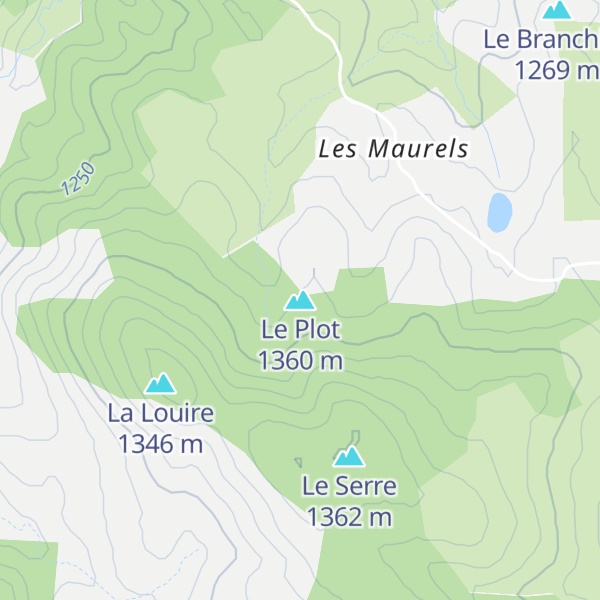 Map of Le Plot