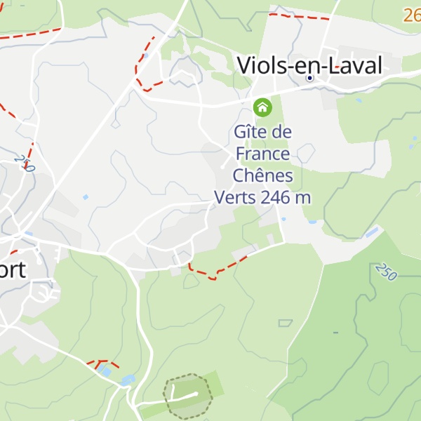 Map of Gîte Rural