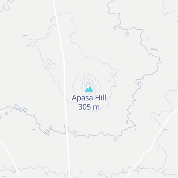 Map of Apasa Hill