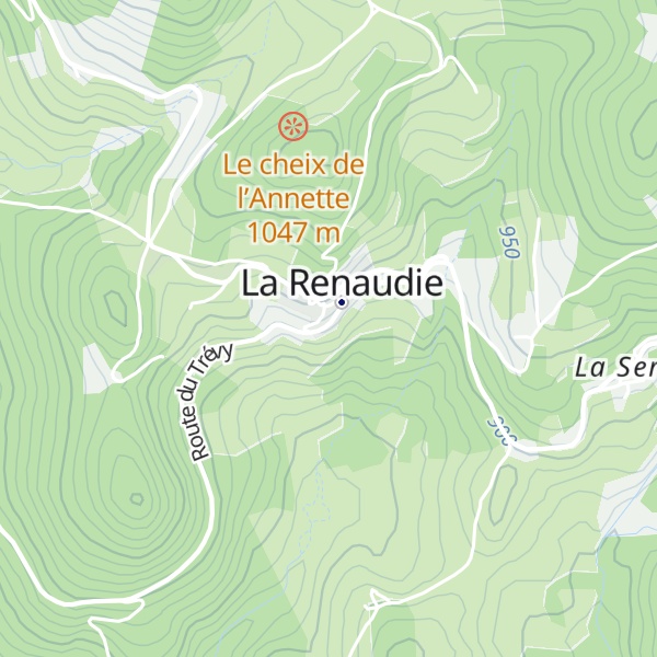Map of Gîte