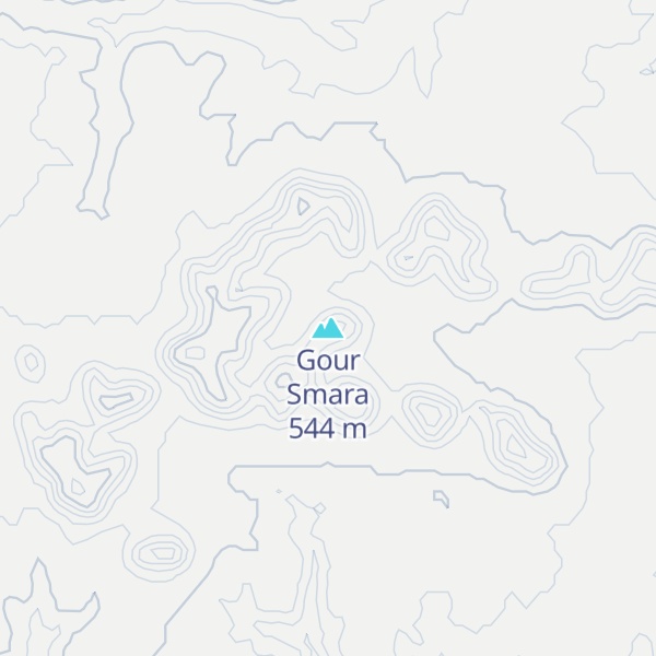 Map of Gour Smara