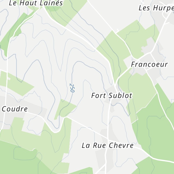 Map of Le Haut de Thierry