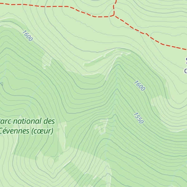 Map of Les Pradals