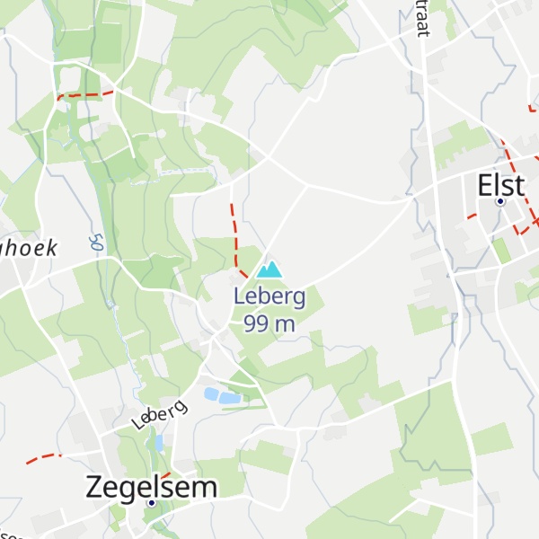 Map of Leberg