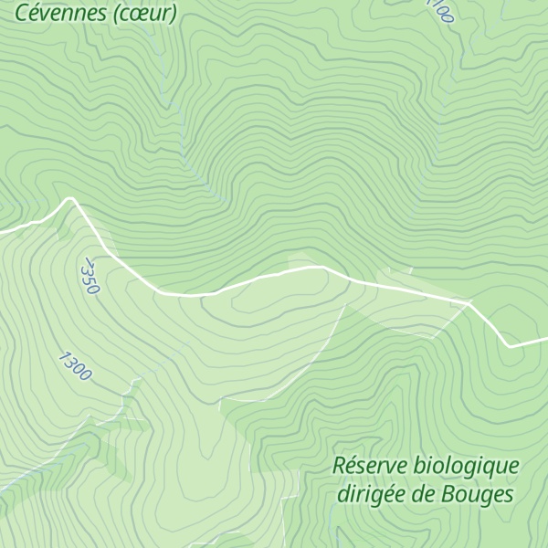 Map of Signal du Bougès