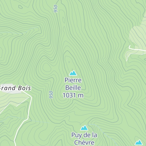 Map of Pierre Beille