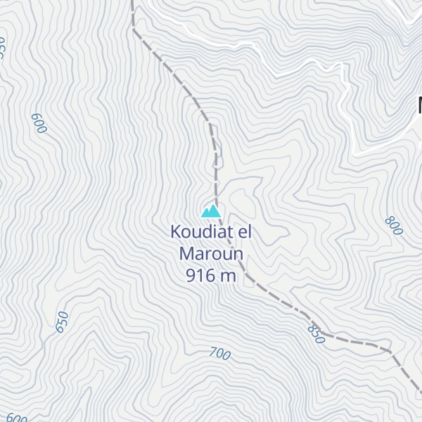 Map of Koudiat el Maroun
