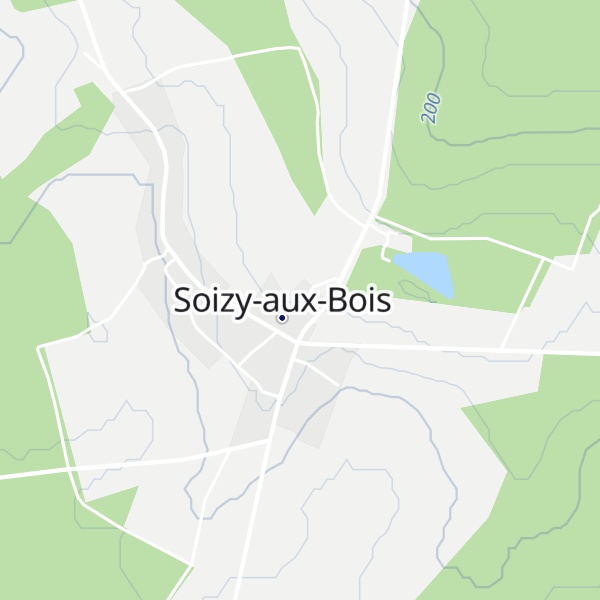 Map of Gîte de l'Homme Blanc