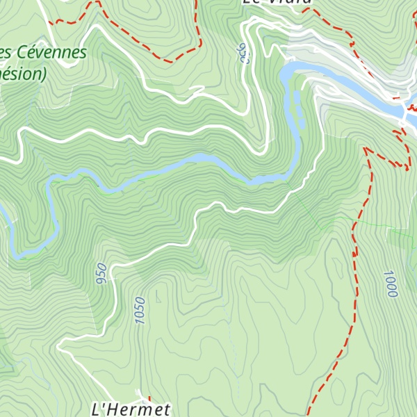 Map of Mazet du rocher
