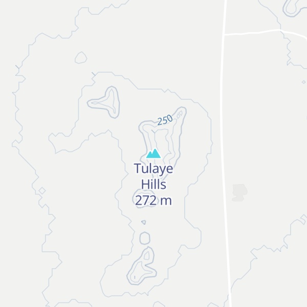 Map of Tulaye Hills