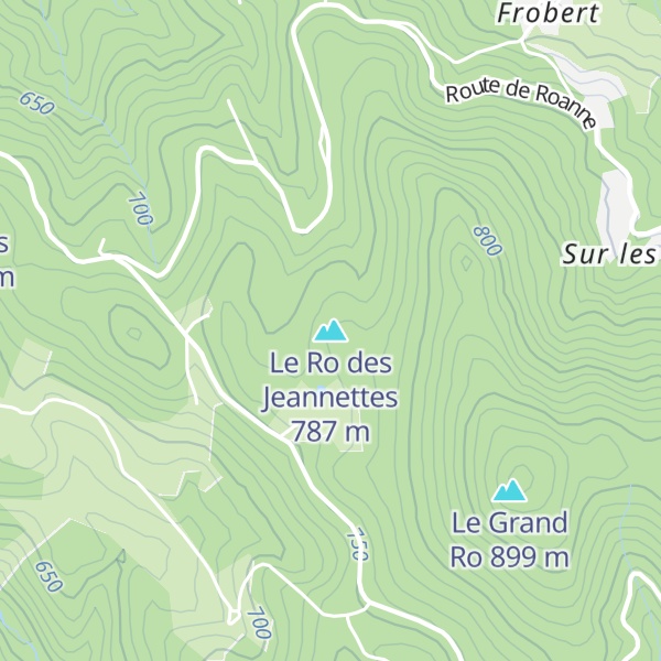 Map of Le Ro des Jeannettes