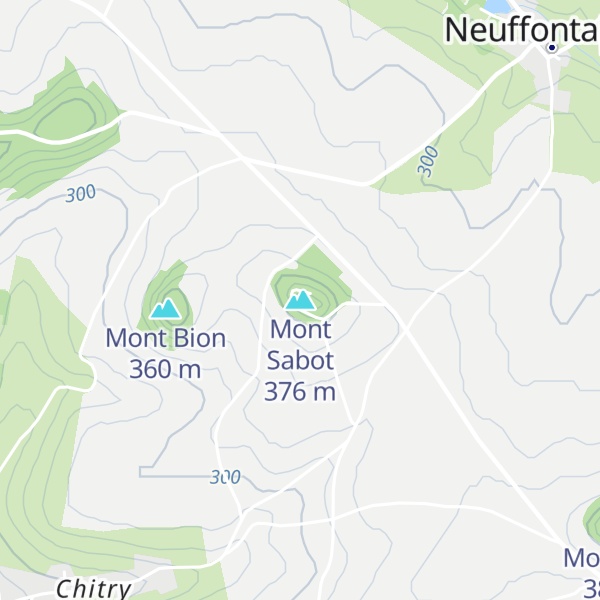 Map of Mont Sabot