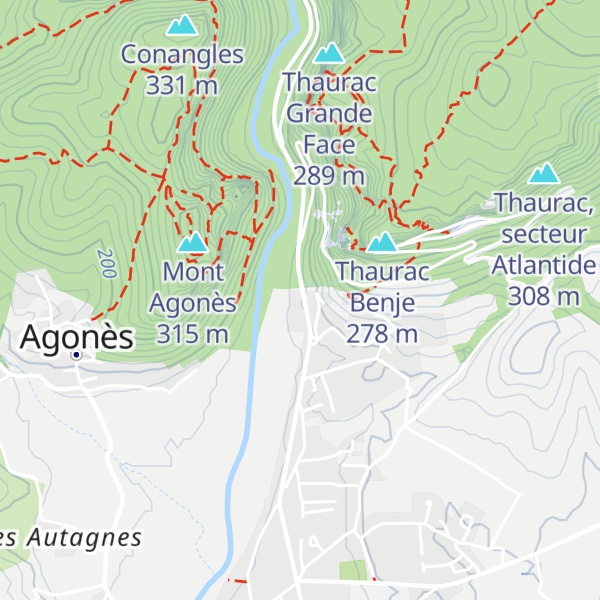 Map of Gîte du Thaurac
