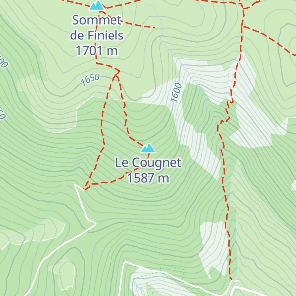 Map of Le Cougnet