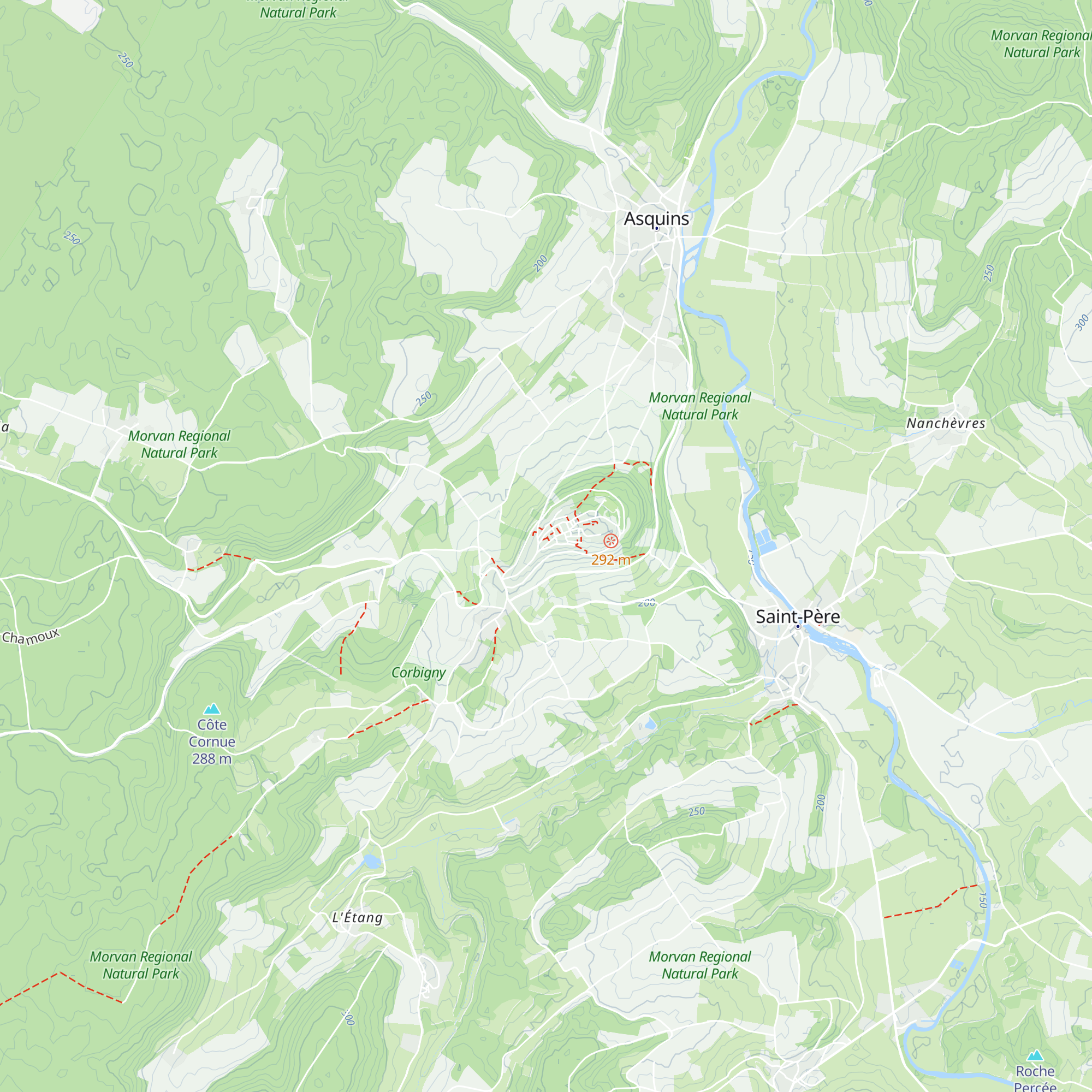 La Maison du Visiteur map