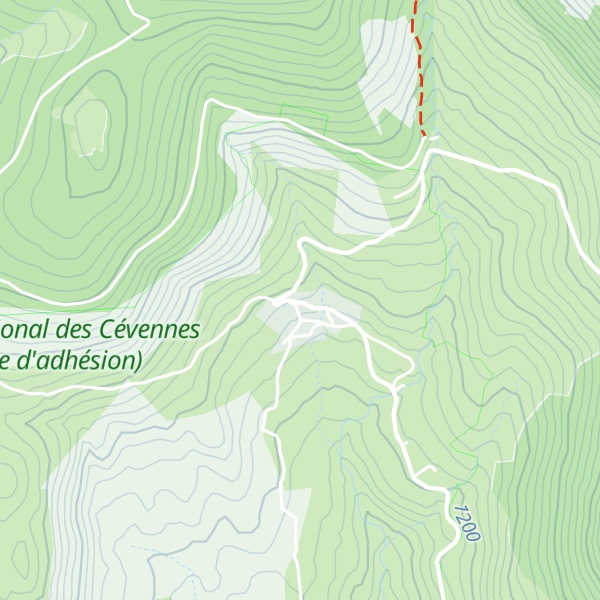 Map of Gîte de France : Le Millepertuis