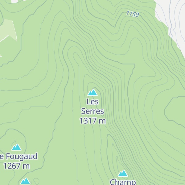 Map of Les Serres