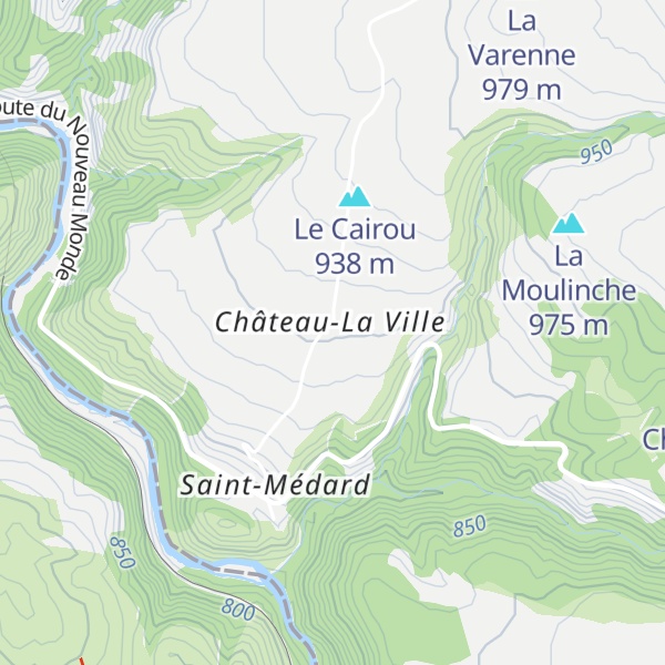 Map of Gîte Mouli