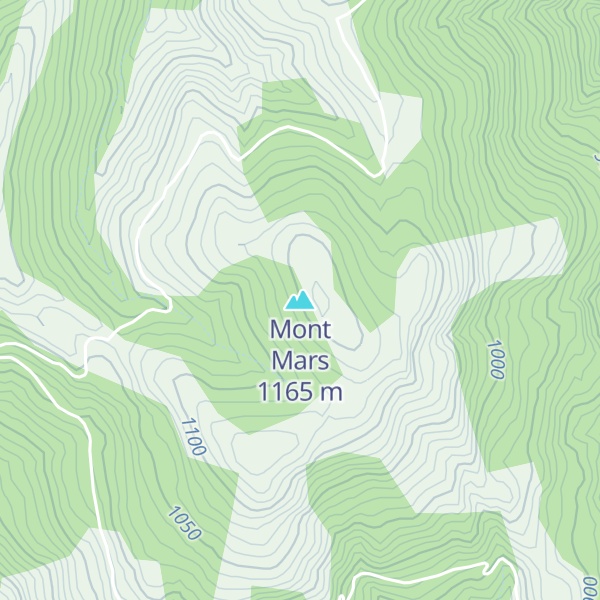 Map of Mont Mars