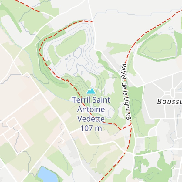 Map of Terril Saint Antoine Vedette