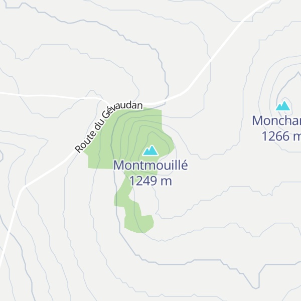 Map of Montmouillé