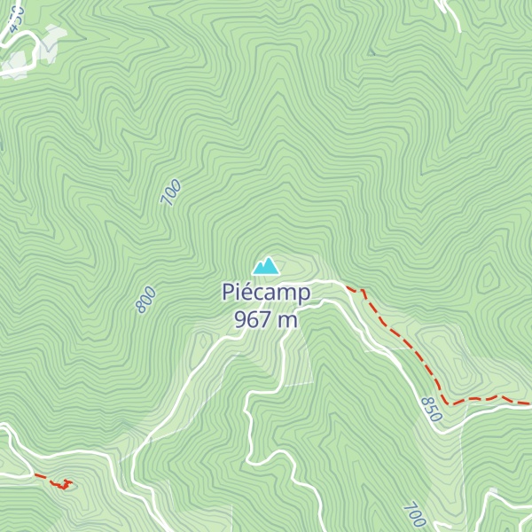 Map of Piécamp