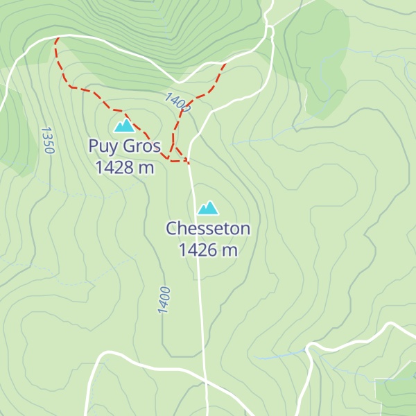 Map of Chesseton