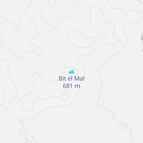 Map of Bit el Mal