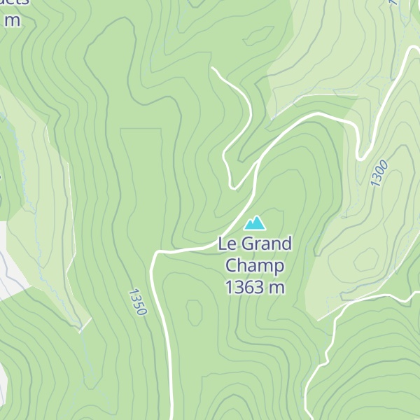 Map of Refuge Nordique de Mercoire