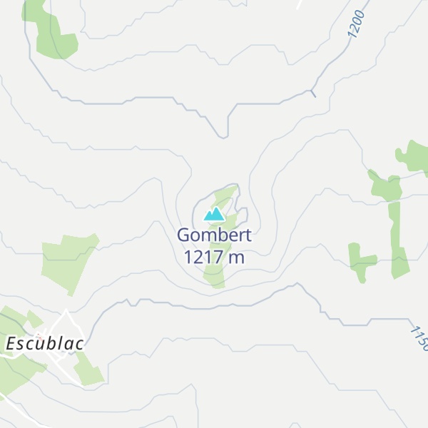 Map of Gombert