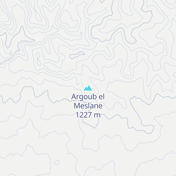 Map of Argoub el Meslane