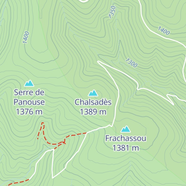 Map of Chalsadès