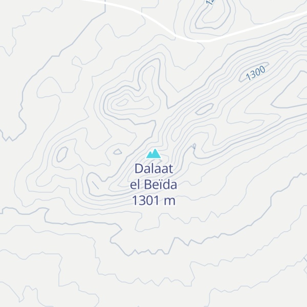 Map of Dalaat el Beïda