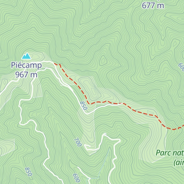 Map of La Mortière