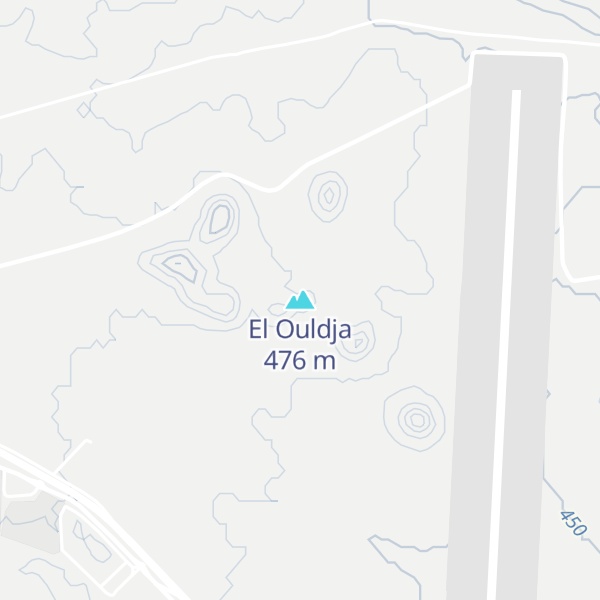 Map of El Ouldja