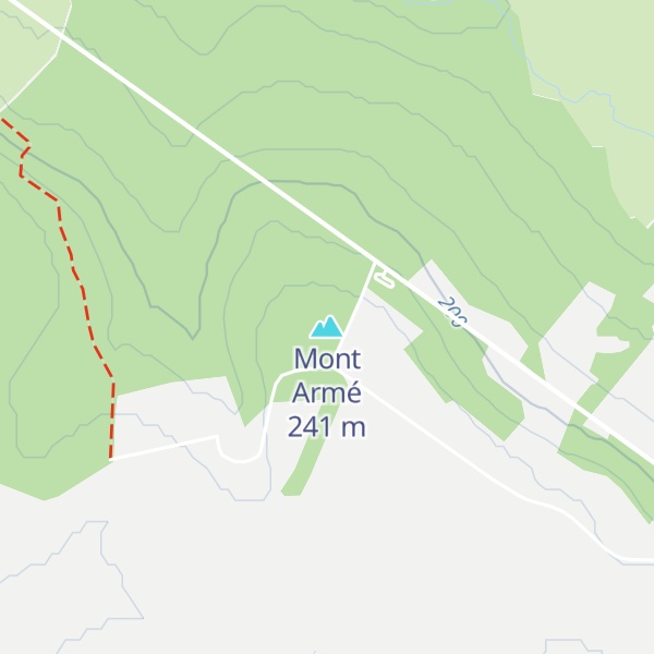 Map of Mont Armé