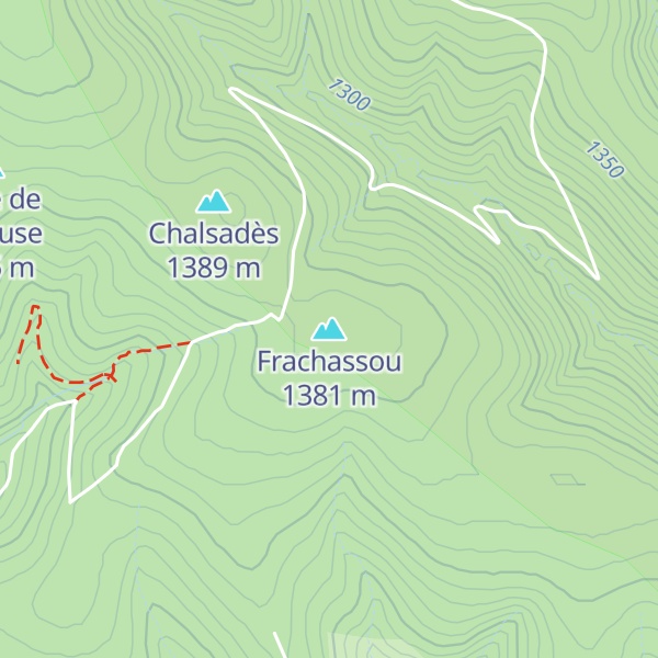 Map of Frachassou
