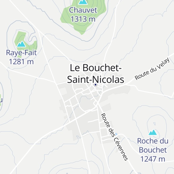 Map of Gîte d'Etape et Table d'Hôtes "L'Houstaou"