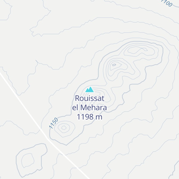 Map of Rouissat el Mehara