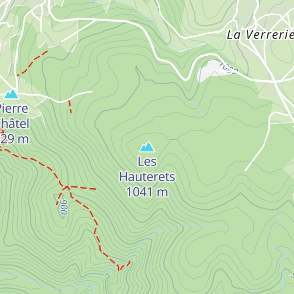 Map of Les Hauterets